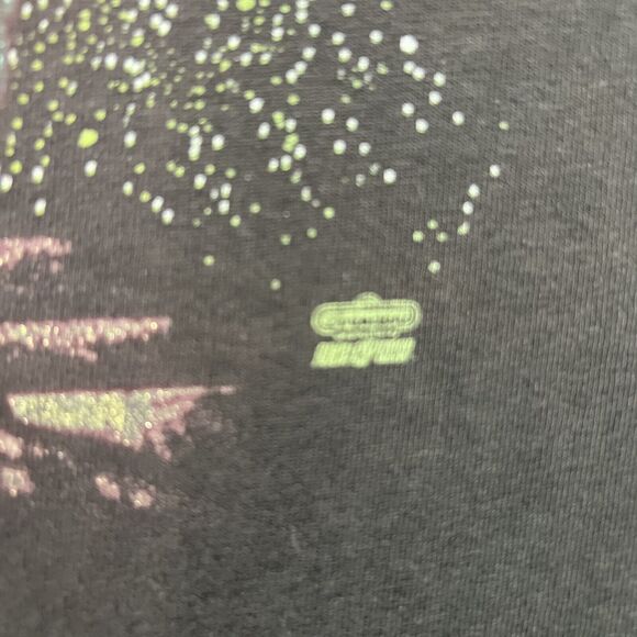 VTG Led Zeppelin Sky Is Full... T-Shirt Medium Black Single Stitch Distressed - Picture 9 of 11